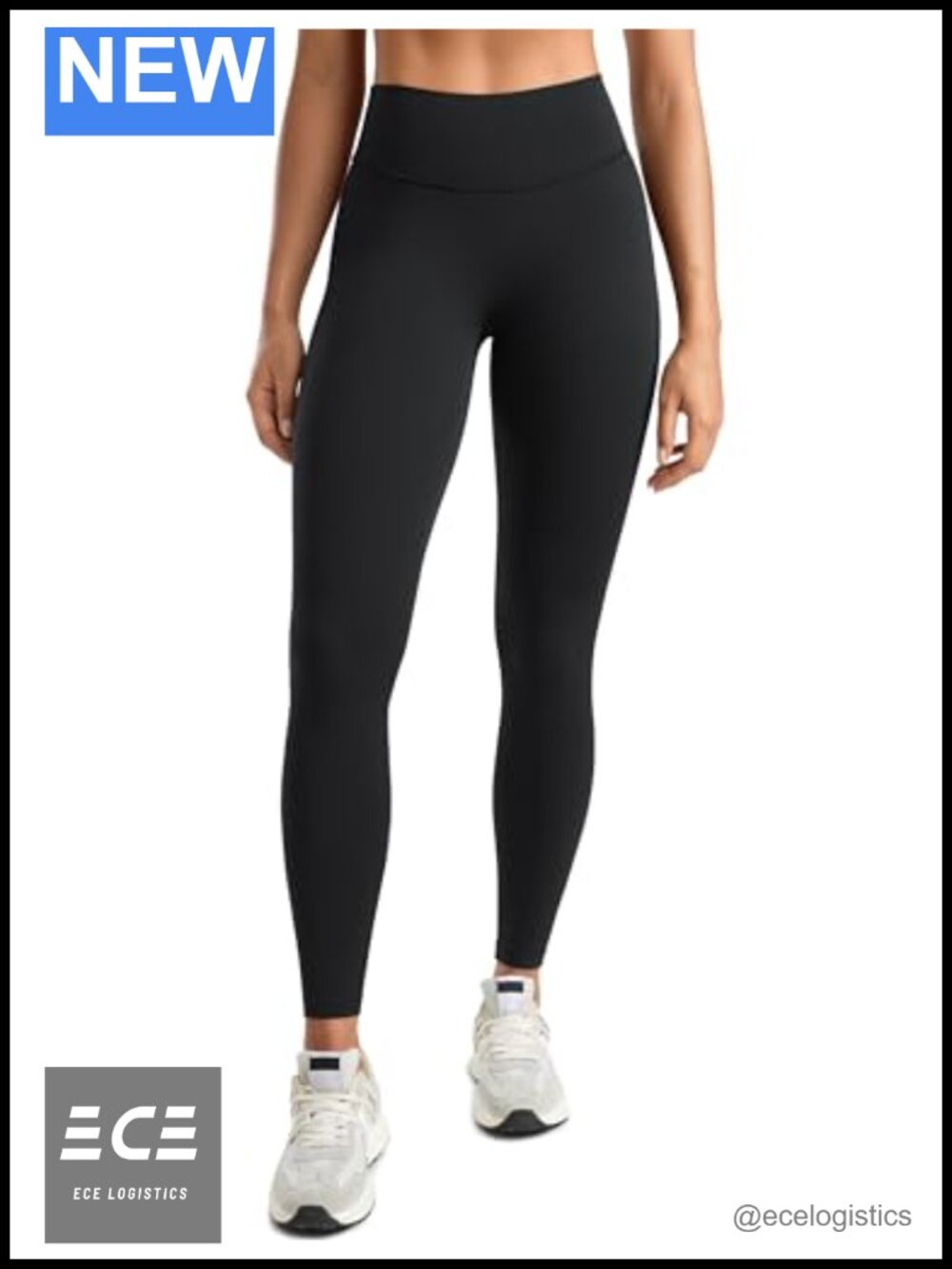 High Waisted No Front Seam Lounge Yoga Legging 25" Inseam